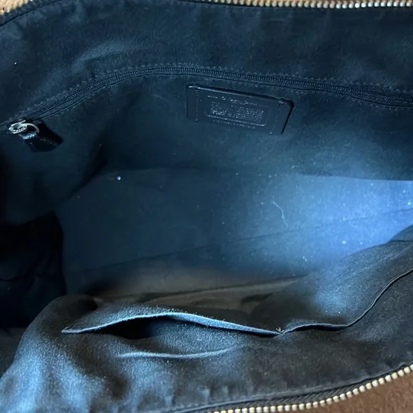 Coach Black Tote Bag - Picture 8 of 10